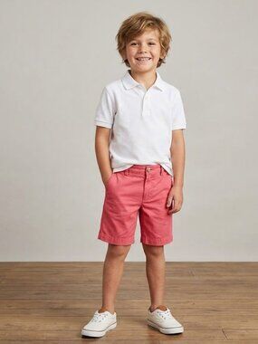 Vineyard Vines Classic Chino Boy’s Shorts Mariner Red Size 6
